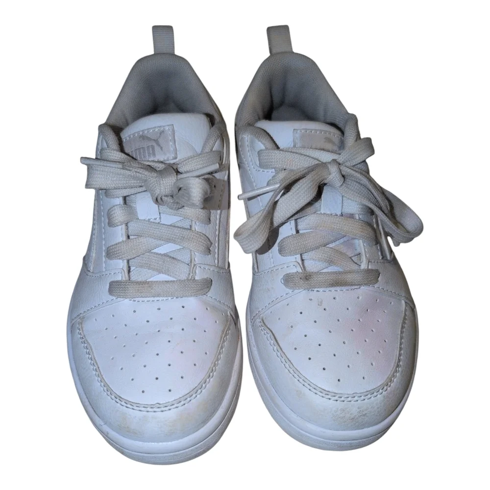 Puma Kids White Sneakers